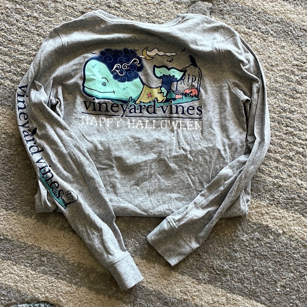 Vineyard Vines Halloween long sleeve shirt